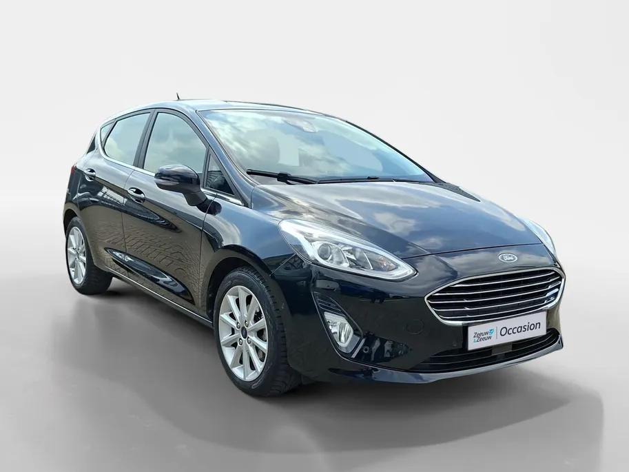Ford Fiesta 1.0 EcoBoost Titanium | Dealeronderhouden | First edition pack | Adaptieve cruise control | Voorruitverwarming | Parkeer sensoren