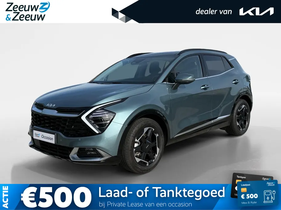 Kia Sportage 1.6 T-GDi Hybrid DynamicPlusLine | Navi | Clima | Adaptive Cruise | Camera | Panorama-/Schuifdak | Stoel-/Stuurverwarming | 18'' LM Velgen | Apple Carplay & Android Auto