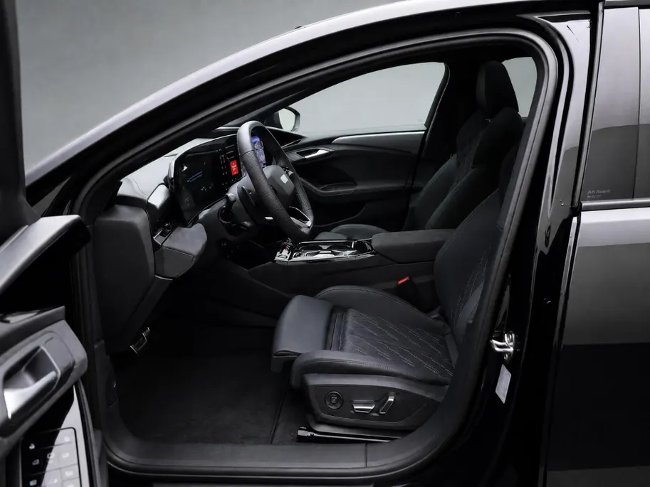 Audi A6 e-tron S edition e-tron 100kWh 367 PK · Tech pro · Panorama-glasdak · Sportstoel plus leder zwart · Stoelmassage + ventilatie