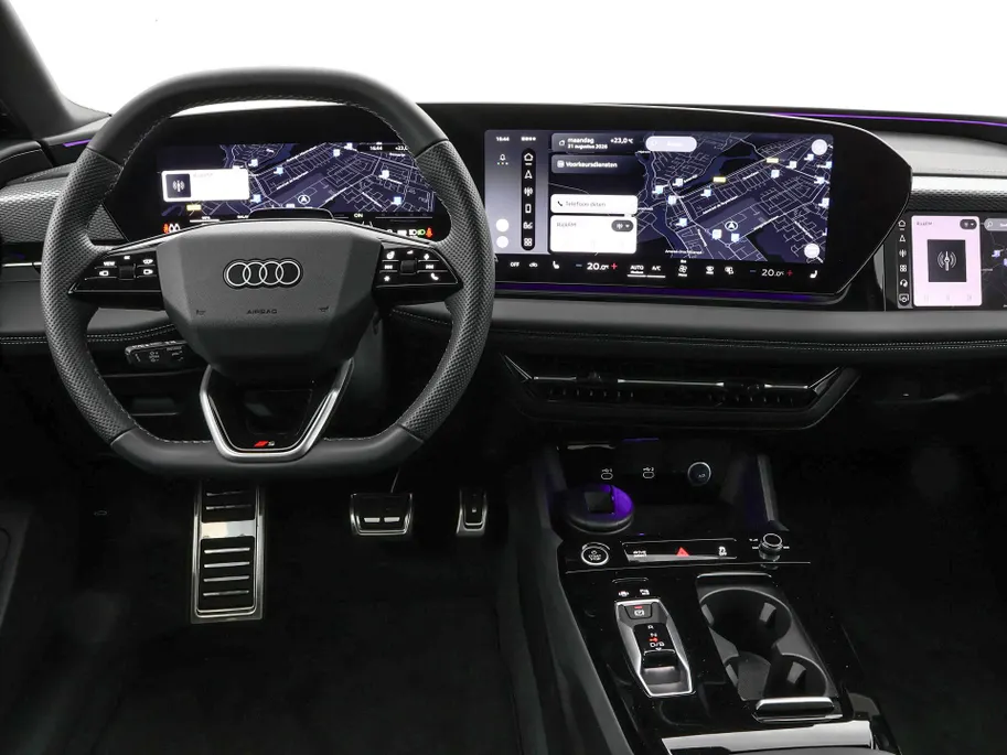 Audi A6 e-tron S edition 83 kWh 286pk · SOH 99,5% · Panoramadak · Luchtvering · Camera · SONOS Sound · Head-Up Display · Elek. Achterklep · Stoelverwarming · Garantie t/m 06-10-2030 of 100.000km