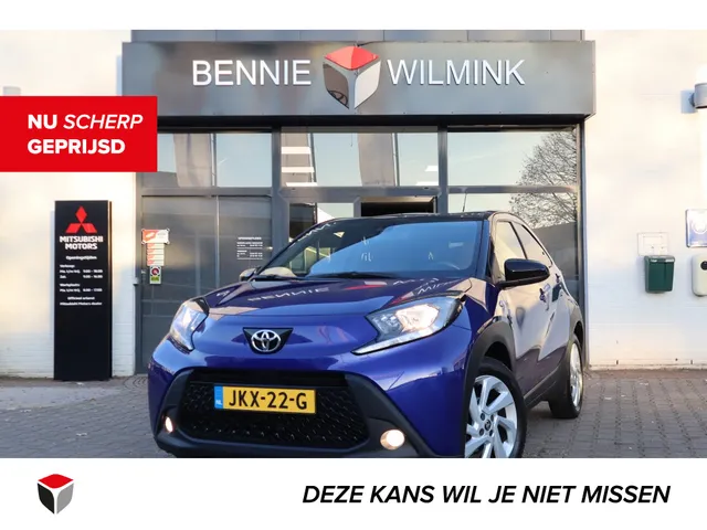 Toyota Aygo X 1.0 CVT Pulse Bi-tone Automaat | AllSeasons | Stoelverwarming
