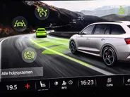 Škoda Octavia Combi 1.4 TSI 245pk DSG RS iV PHEV Business · Panoramadak · Apple/Android Car Play · P-Sensoren · Sfeerverlichting · 18'' Inch ·