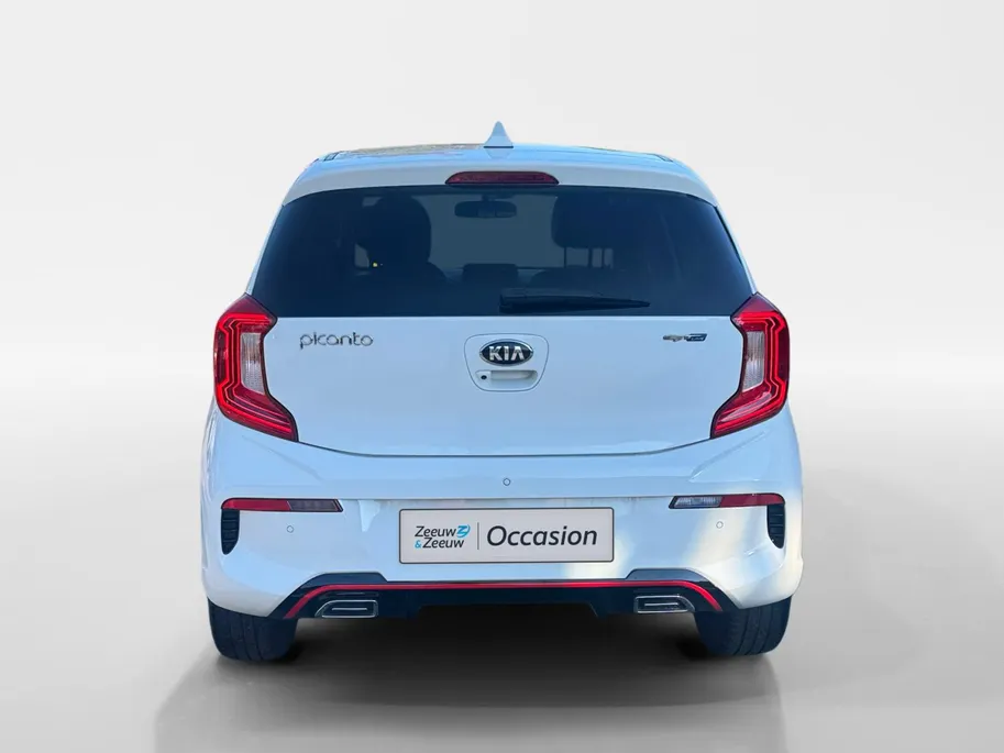 Kia Picanto 1.0 DPi GT-Line | Automaat | 1e Eigenaar | Achteruitrijcamera | Lederen bekleding | Apple/Android auto | Climate Control | 12 maanden garantie! |