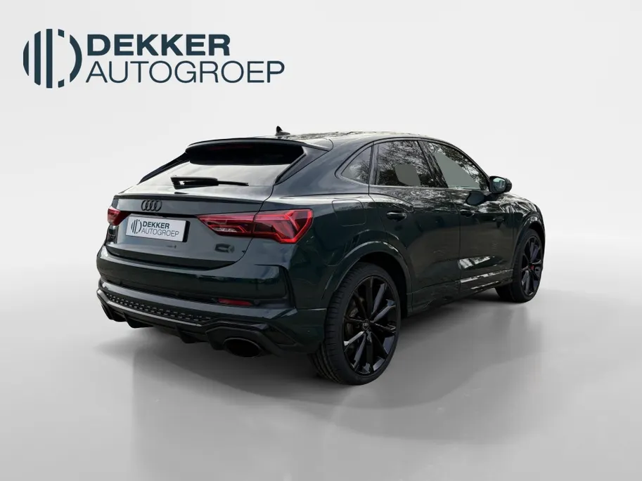 Audi RSQ3 Sportback RSQ3 2.5 TFSI Quattro 400 pk Individual Green Audi Drive Select - Panoramadak - B&O Premium Audio  Elektrisch wegklapbare trekhaak