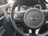 Kia Niro 1.6 GDi Hybrid First Edition achteruitrijcamera , navigatiesysteem full map , electronic climate controle , cruise , parkeersensor , lm velgen zwart .