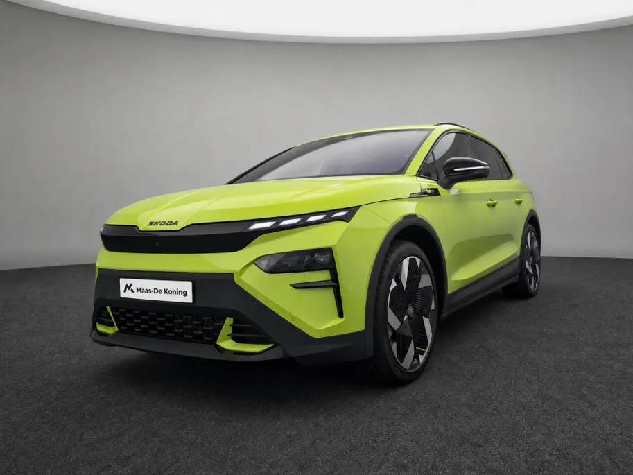Škoda Elroq 85X RS 250kW/340 PK 4x4 Elektrische aandrijving | Business upgrade pakket - advanced | 21' inch velgen Vision | Trekhaak wegklapbaar | 3000,- euro inruil premie!
