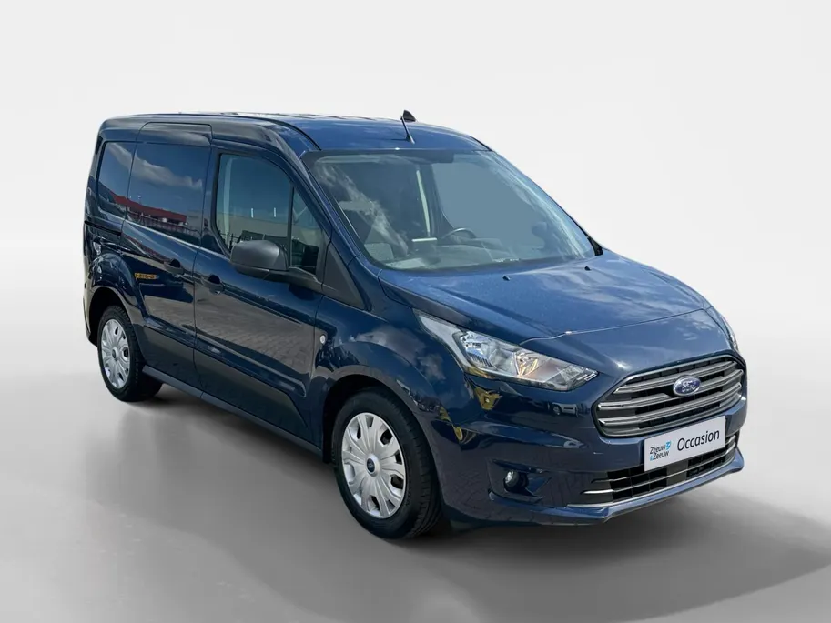Ford Transit Connect 1.5 EcoBlue L1 Trend 100 pk | 2x schuifdeur | Navigatie | Achterklep met ruit | Cruise control | Voorruitverwarming | Verwarmde voorstoelen | Parkeersensoren
