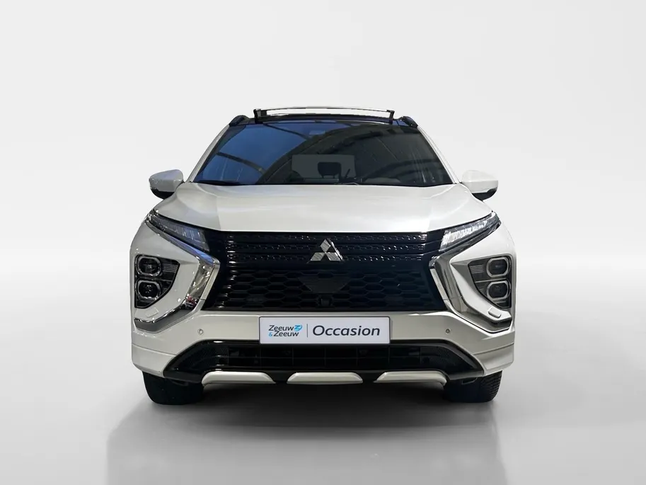 Mitsubishi Eclipse Cross 2.4 PHEV Prestige | All-Seasonbanden | Trekhaak + 13-Polige Stekker | Glazen schuif-/kanteldak |  Stoel- en stuurverwarming | Elektrisch verstelbare Voorstoelen   | Apple Carplay / Android Auto | Parkeersensoren Voor + Achter | Camera Achter | Cruise Cont