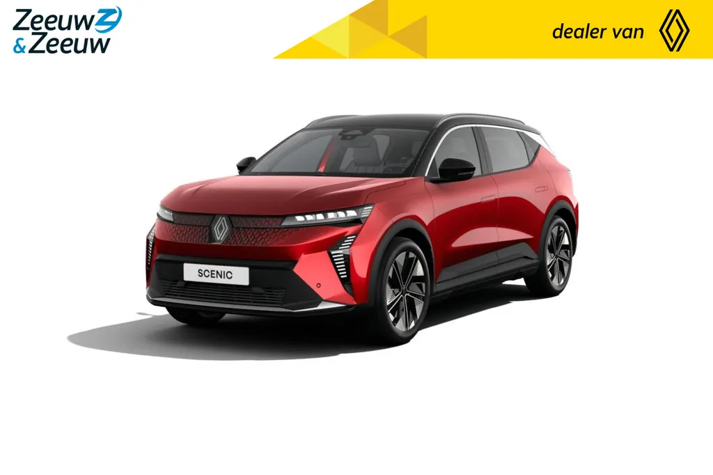 Renault Scénic E-Tech EV87 long range techno Nu uit voorraad leverbaar met € 3.000,- Zeeuw en Zeeuw voorraadkorting | Financier uw Scenic tegen slechts 1,9% rente | Pack Advanced Drive Assist en Augmented Vision