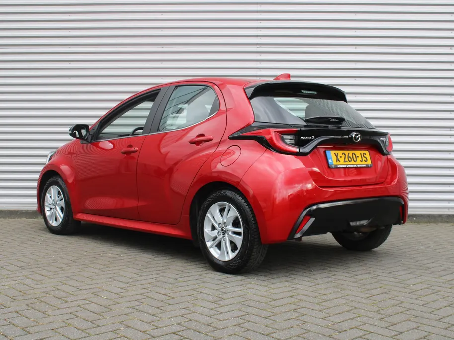 Mazda 2 Hybrid 1.5 Agile | Comfort pakket | 15' LM | Stuur/-stoelverwarming | Carplay | Cruise adapt. |