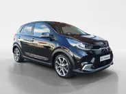Kia Picanto 1.0T X-Line 5p | Stoel en stuurverwarming | Navigatie | Climate control | Keyless met startknop | Lederen bekleding | Apple Carplay / Android Auto |