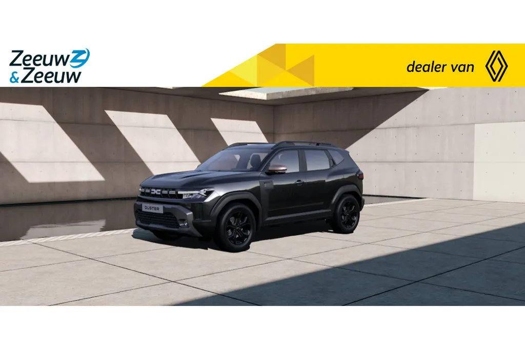 Dacia Duster 1.6 Hybrid 140 Extreme Voorraadmodel nu met € 2500,- Zeeuw en Zeeuw korting