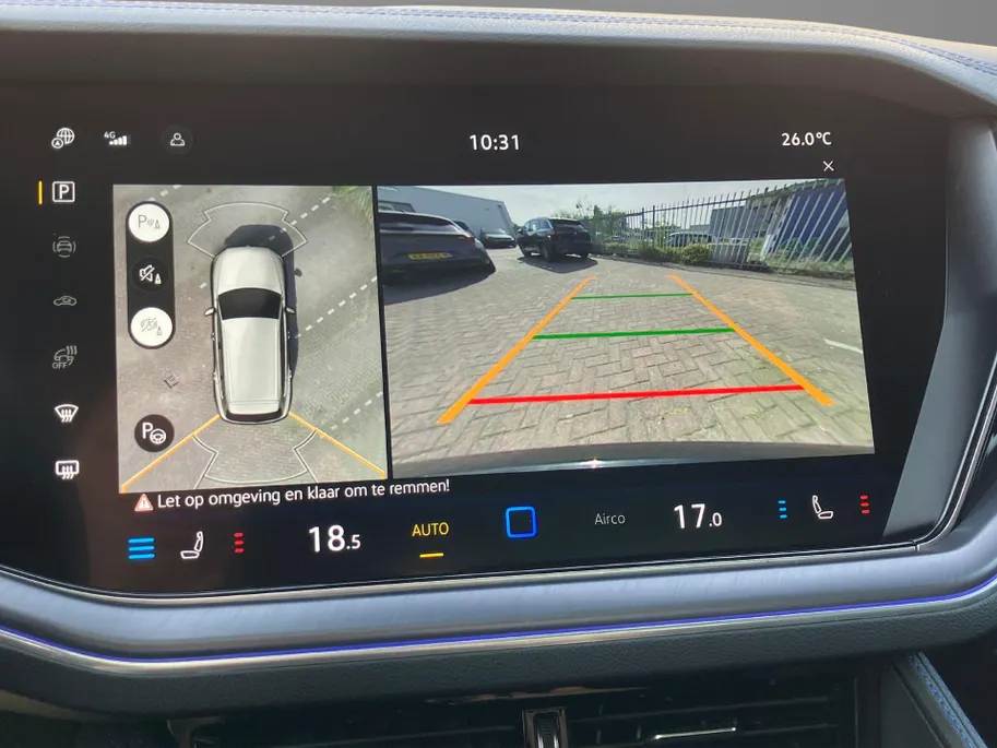 Volkswagen Touareg 3.0TSieHybrid 340kW/462PK 4MOTION R Edition · Panoramadak · Leder · DYNAUDIO · 360°Camera · Luchtvering · Garantie t/m 22-07-2030 of 100000km.