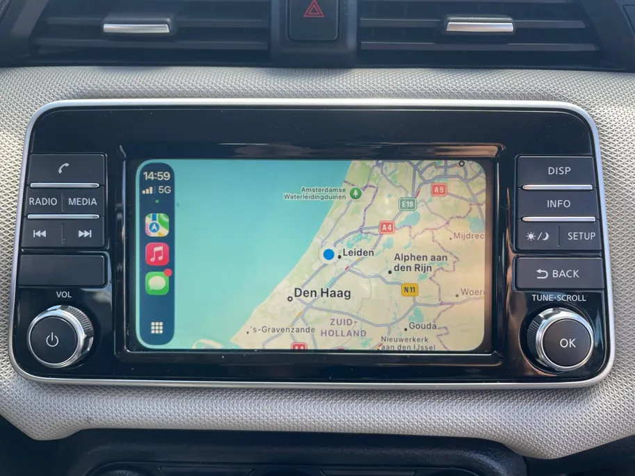 Nissan Micra 0.9 IG-T Acenta *Navi via Carplay*Airco*Cruise Control*LM.Velgen*Nette auto!