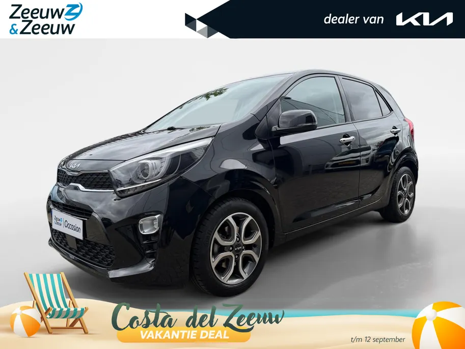 Kia Picanto 1.0 DPi DynamicPlusLine 1e Eigenaar | Navi | Bluetooth | Camera | Apple CarPlay & Android Auto | Keyless Entry | Metallic lak | Fabrieksgarantie | NAP
