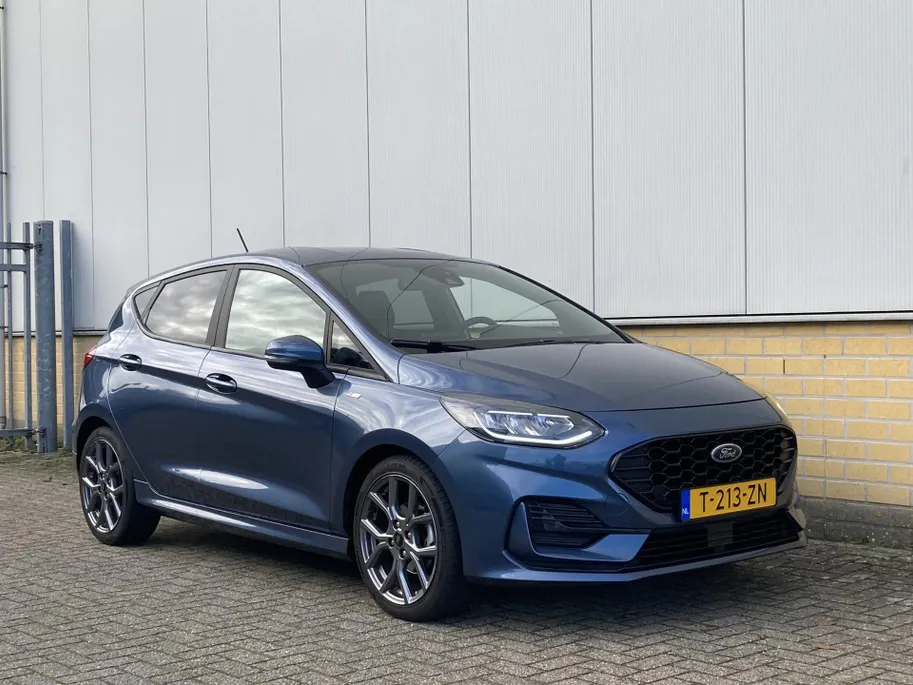 Ford Fiesta 1.0 EcoBoost Hybrid ST-Line Apple Carplay/ Android Auto - Winter Pack - Chrome Blue