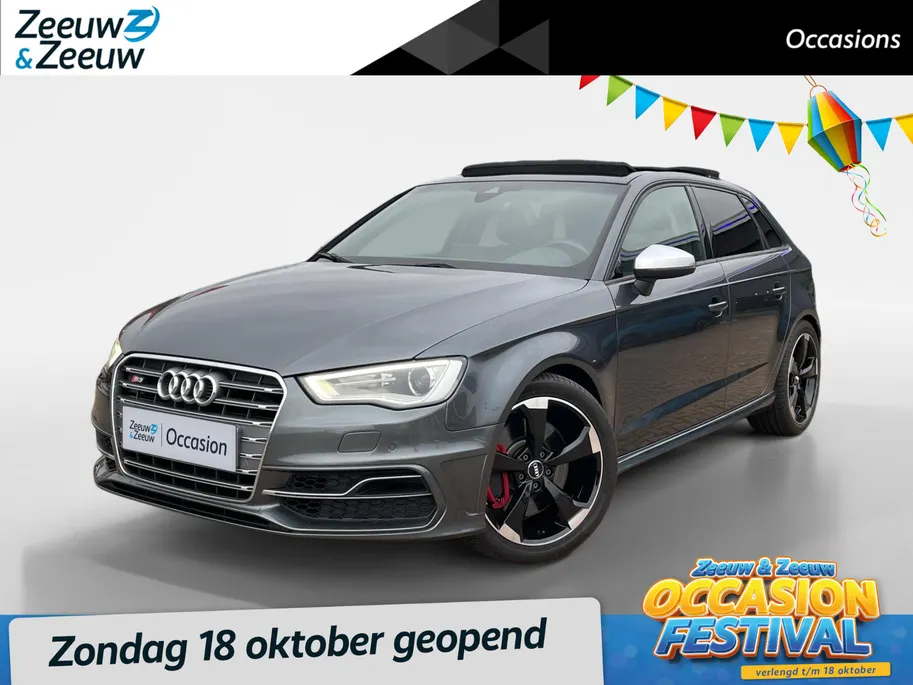 Audi S3 Sportback 2.0 TFSI quattro Pro Line Plus *Automaat*Navigatie*Schuif/Kanteldak*LED*LM.Velgen. IN ZEER NETTE STAAT!