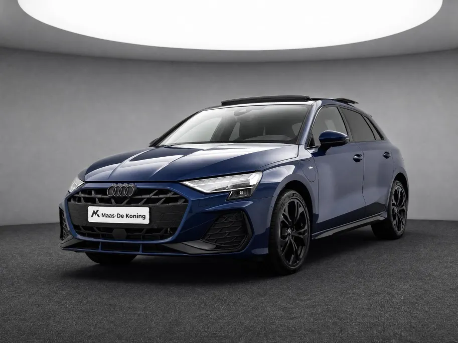 Audi A3 Sportback 40 TFSIe 204pk S-Tronic S edition · Panoramadak · Camera · Sonos Sound · Dodehoeksensor · Head-Up Display · Keyless · Garantie t/m 31-08-2030 of 100.000km