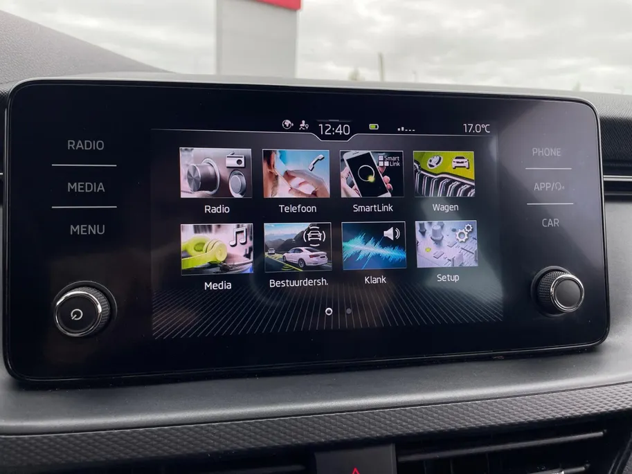 Škoda Kamiq 1.0 TSI Active *Navi via Carplay*Parkeersensoren*Cruise Control*Airco*LM.Velgen*Leuke auto!