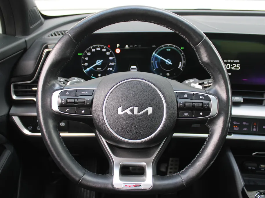 Kia Sportage 1.6 T-GDi Hybrid GT-Line | Stuur-/stoelverwarming | Elek. stoelverstelling + achterklep | Schuifdak | 18' LM | Cruise adapt. | Camera |