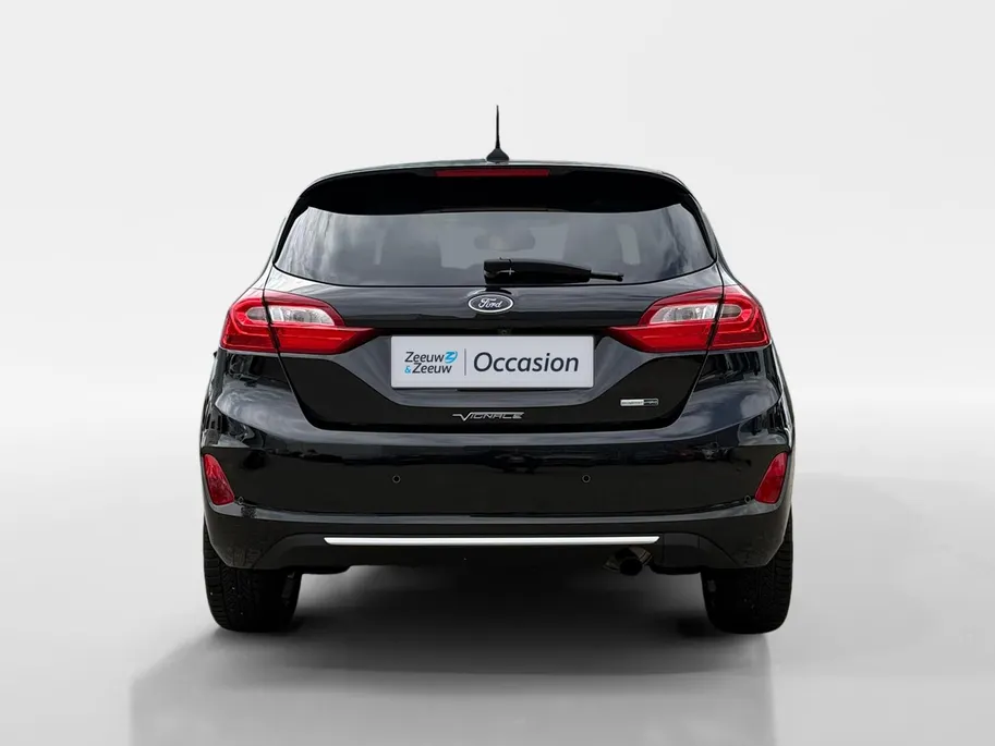 Ford Fiesta 1.0 EcoBoost Hybrid Vignale | Dealer onderhouden | NL auto | Adapt. cruise control | Pano dak | BLIS | Winter pack | Parkeersensoren voor en achter | Achteruitrijcamera | 17' lichtmetalen velgen | Bovag garantie |