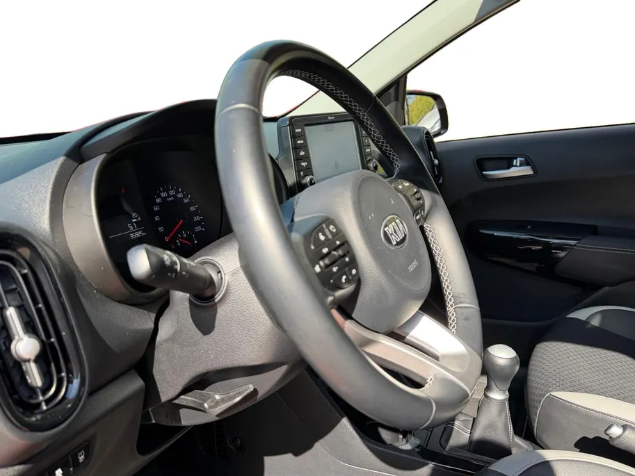 Kia Picanto 1.0 CVVT Design Edition Lederen bekleding | Cruise control | Climate control | Getint glas | 16 incht lichtmetalen velgen | resterende fabrieksgarantie!