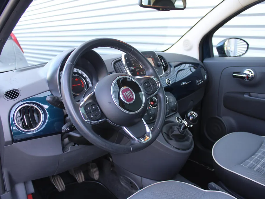 Fiat 500 0.9 TwinAir Turbo Lounge | Panoramadak | 16' LM | Navi | PDC | Cruise | Clima |