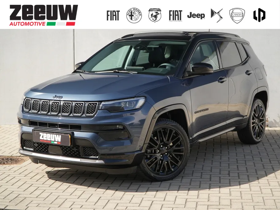 Jeep Compass 4xe 240 PK Hybrid Summit | Pano | Safety | 360cam | 19'