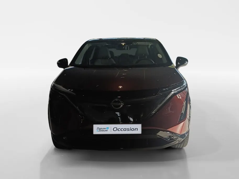 Nissan ARIYA Evolve 66 kWh | 20 inch wielen | Ceramic coating |22 kW ingebouwde lader | Electrische stoel en stuur verstelling | Navigatie | Stoel geheugen | shuif/kanteldak | Stoel verwarming en verkoeling | Zeer mooie auto |