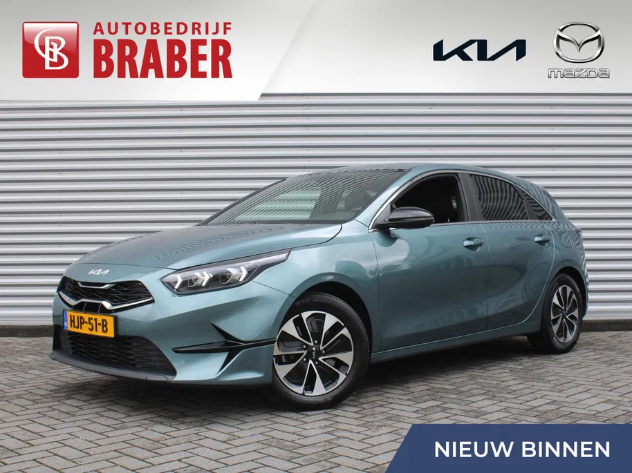 Kia Ceed 1.0 T-GDi Design Edition | Stuur-/stoelverwarming | Cruise | Camera | 16" LM | Dodehoekdetectie | JBL audio | LED |