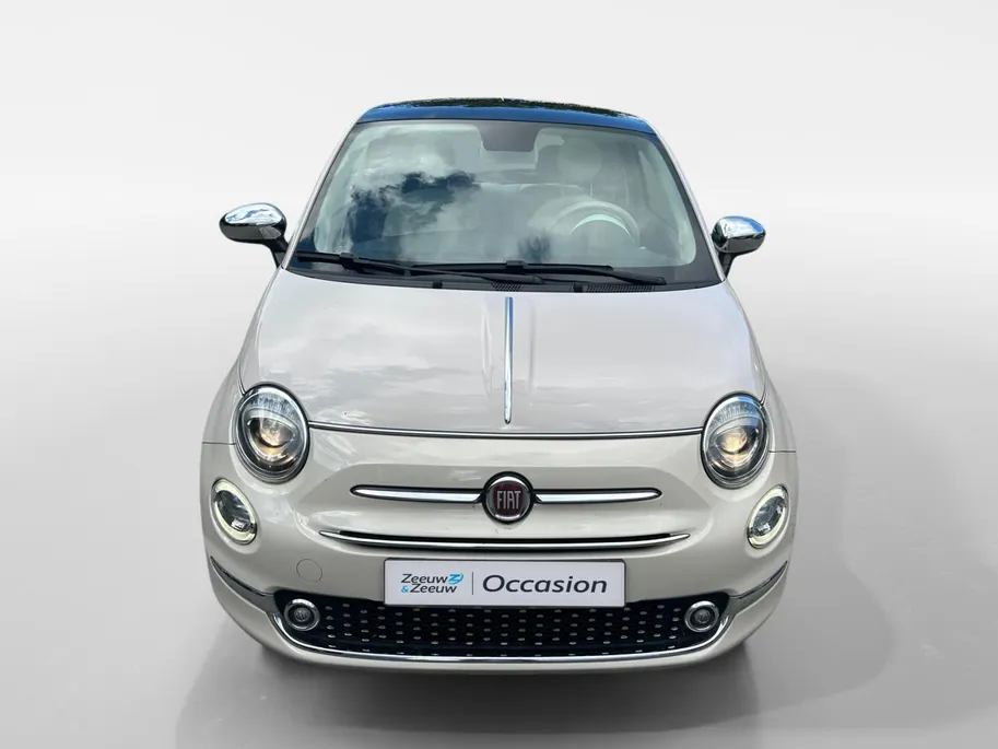 Fiat 500 0.9 TwinAir Turbo Collezione Navi, Airco, Panoramadak, Telefoonkoppeling, Parkeersensoren etc.! Nu rijklaarprijs inclusief 12 maanden garantie!!