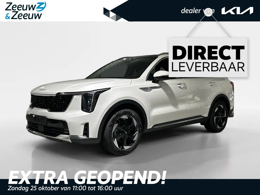 Kia Sorento 1.6 T-GDi Plug-in Hybrid 4WD DynamicPlusLine 7p | Glazen schuif-/kanteldak | BOSE premium geluidsinstallatie | Stoel- en stuurverwarming | NU €3000 inruilpremie!