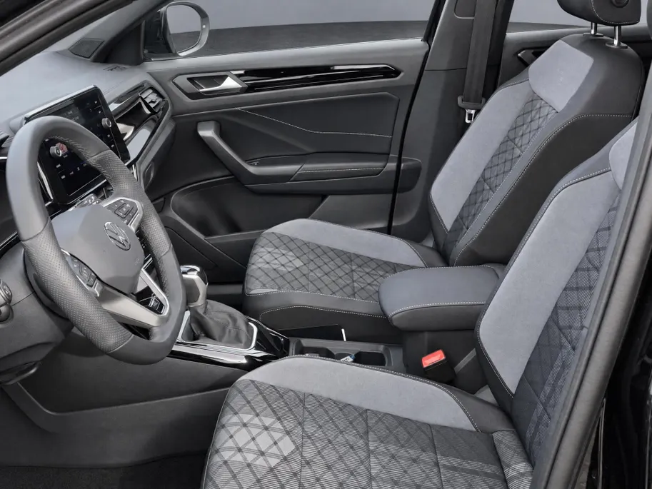 Volkswagen T-Roc 1.5TSI/150PK R-Line Black Style · Panoramadak · Apple/Android Car Play · Camera + Parkeersensoren · Stoelverwarming ·  Garantie t/m 07-08-2027