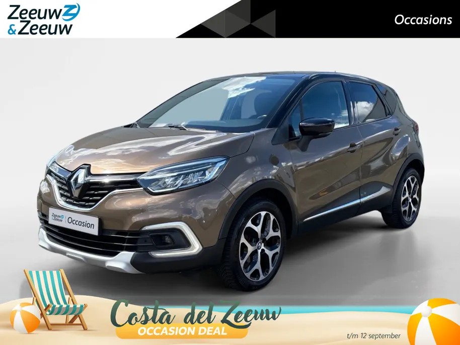 Renault Captur 90PK TCe Intens | All Season Banden | Armsteun | Navi | Camera | Parkeersensoren | Climate Control | Bluetooth | Lichtmetalen Velgen | Licht & Regen Sensor |