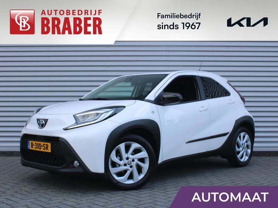 Toyota Aygo X 1.0 VVT-i S-CVT first | Camera | Android Auto/Apple Carplay | Cruise | Clima | Automaat | 17' LM |