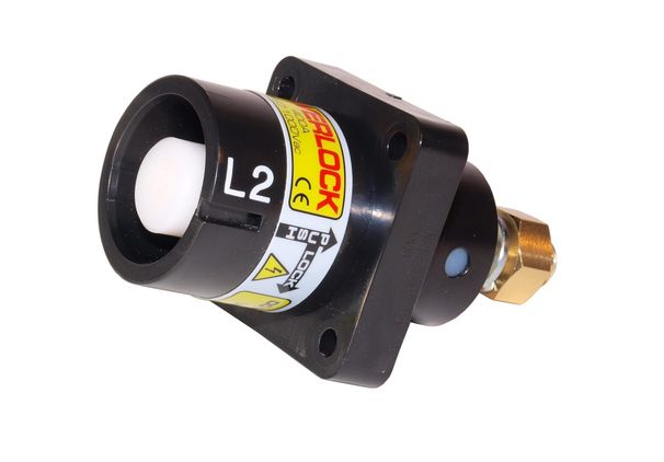 NLS E GN S120 M40A ITT Cannon, Veam Powerlock Green Cable Mount Industrial Power NLS E GN S120 M40A ITT Cannon, Veam Powerlock Green Cable Mount Industrial Power