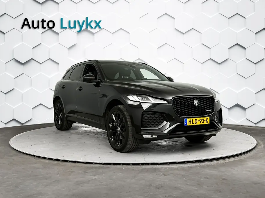 Jaguar F-PACE 2.0 P400e R-Dynamic HSE Black Pack | Panoramadak | Massagestoelen + Ventilatie | Head-Up Display