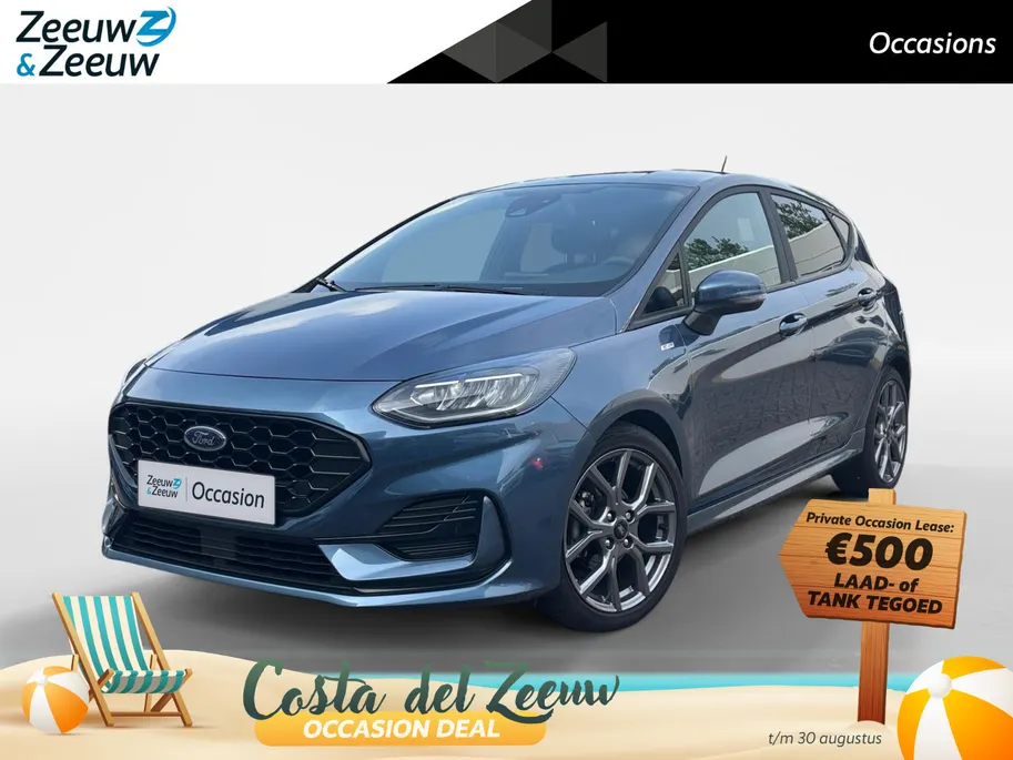 Ford Fiesta 1.0 EcoBoost Hybrid ST-Line X | 1e Eigenaar | Achteruitrijcamera | Climate Control | Keyless | 12 maanden garantie!