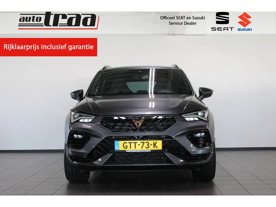 CUPRA Ateca 2.0 TSI 4DRIVE DSG-7 300PK / 360° Camera / 20'' LMV / Elektr. klep / DCC / Stuur + Stoelverwarming / Beats /