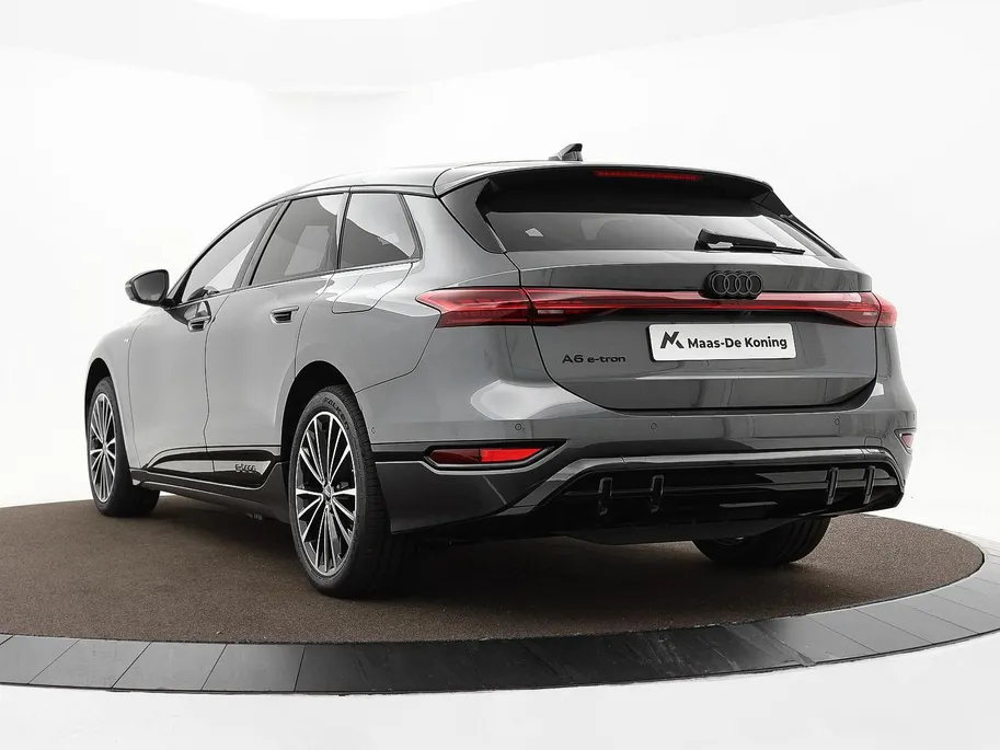 Audi A6 e-tron S edition 83 kWh 286 PK · Trekhaak elek. wegklapbaar · Zwarte lederen sportstoelen · Optiekpakket zwart