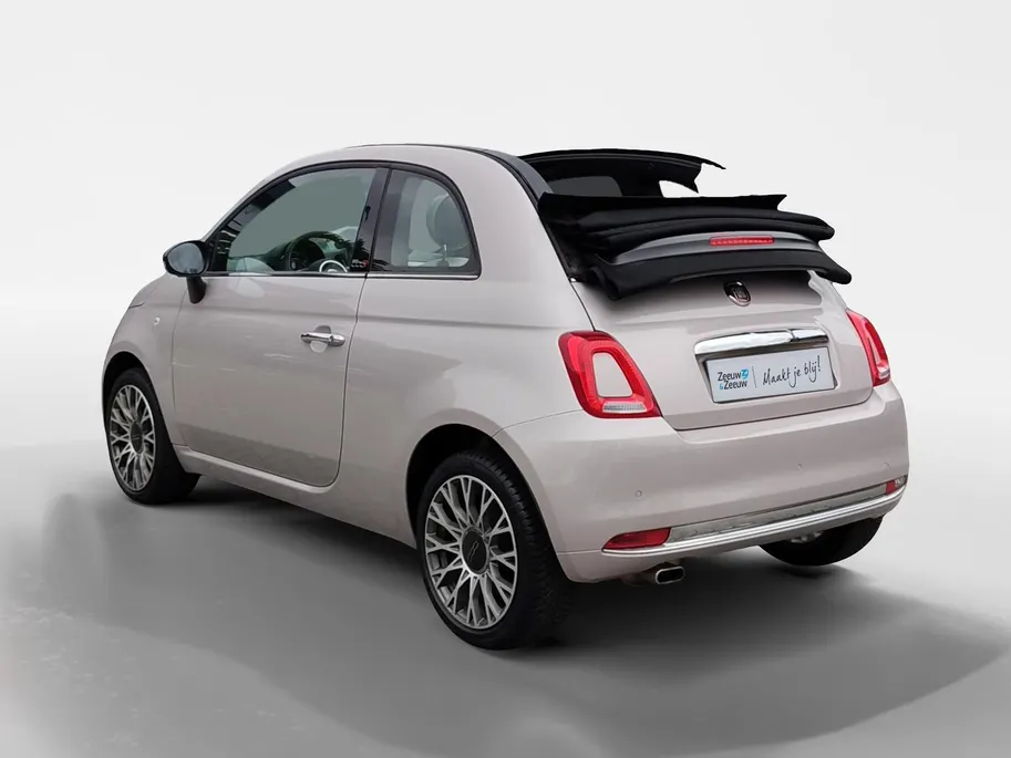 Fiat 500 1.2 Star Cabriolet! Navigatie, Airco Etc! Super mooie uitvoering! NU RIJKLAAPRIJS incl. 12 Maandag GARANTIE! Premiumpakket GRATIS!!
