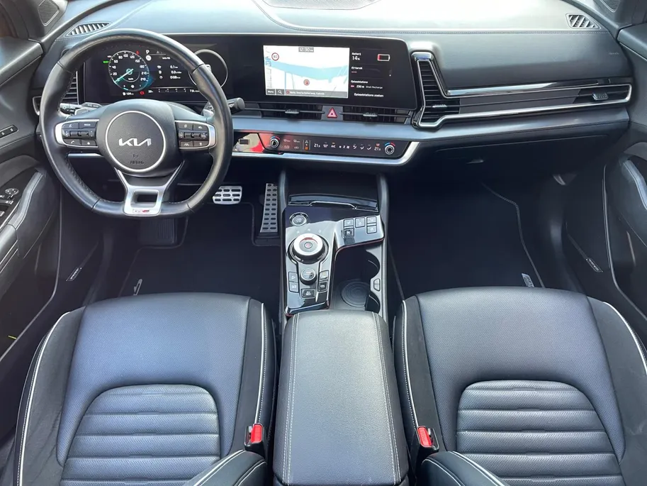 Kia Sportage 1.6 T-GDi Plug-in Hybrid AWD GT-Line *Navi+360Camera*Schuif/kanteldak*Stoelverwarming/ventilatie*Climate Control*Adapt. Cruise Control*Elekt. Stoelen*Harman Kardon Audio*Zeer nette auto!
