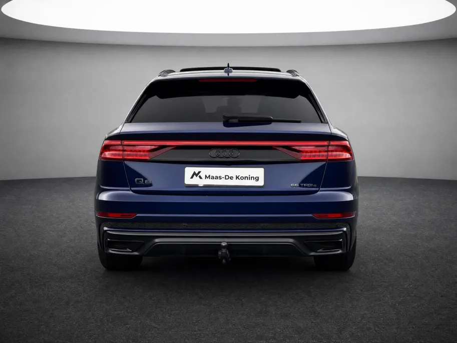 Audi Q8 55 TFSIe 280kW/381PK quattro Pro Line S · Panoramadak · Leder · 360°Camera + Parkeersensoren · Trekhaak ·