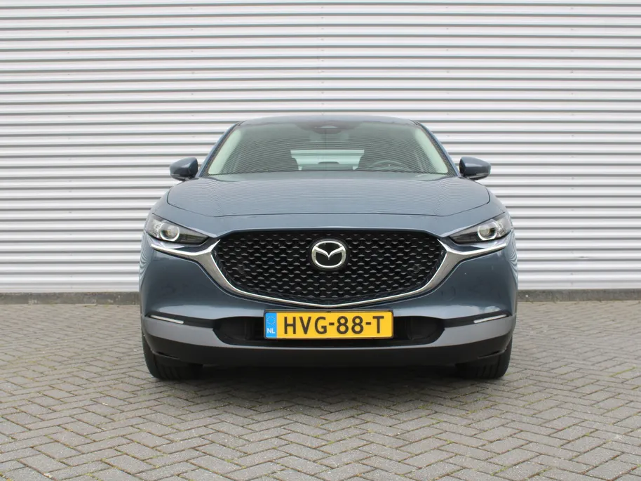 Mazda CX-30 2.0 e-SkyActiv-X M Hybrid Centre-line | Stuur-/stoelverwarming | Camera | HUD | LED | 18' LM | Dodehoek sensor | Cruise adapt. |