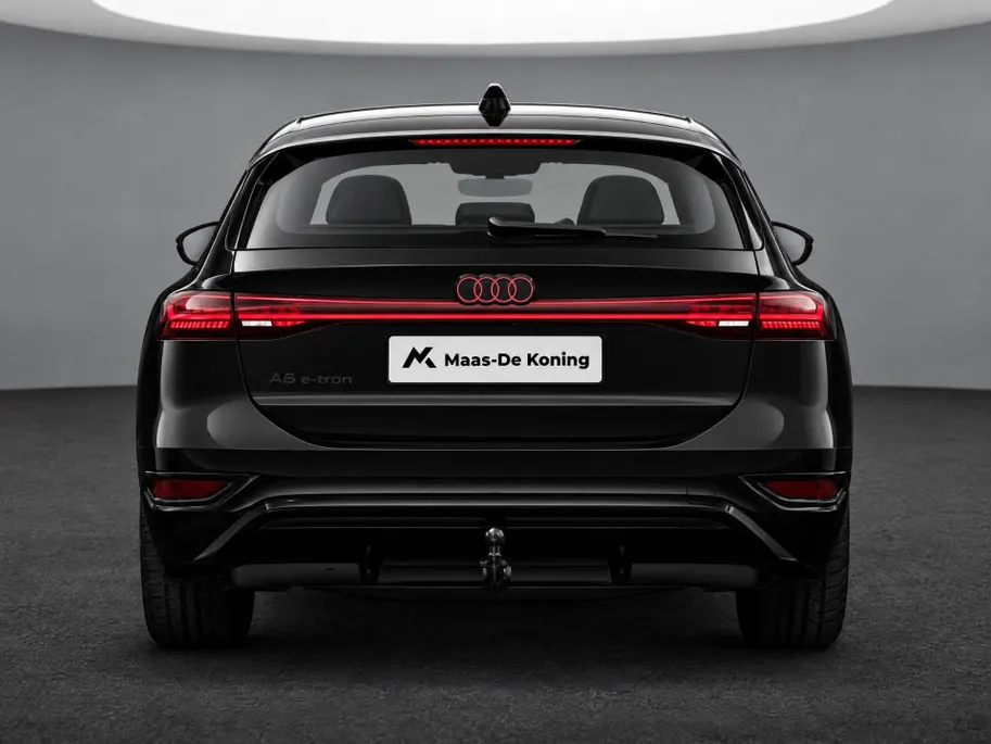 Audi A6 e-tron Advanced edition 83 kWh 286 PK · Trekhaak elek. wegklapbaar · Stoelen met geheugenfunctie · Sportstoelen zwart leder-kunstleder