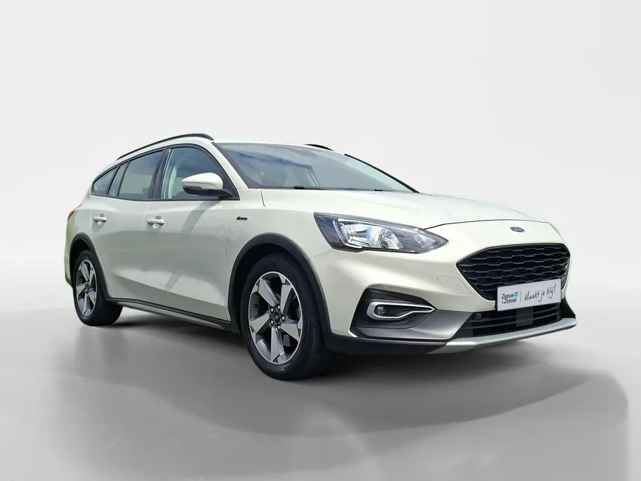 Ford Focus Wagon 1.5 EcoBoost Active Business 150PK Automaat | 1500kg Trekgewicht | Trekhaak | Climate Control | Navigatie | Parkeersensoren | Cruise Control | Keyless Entry