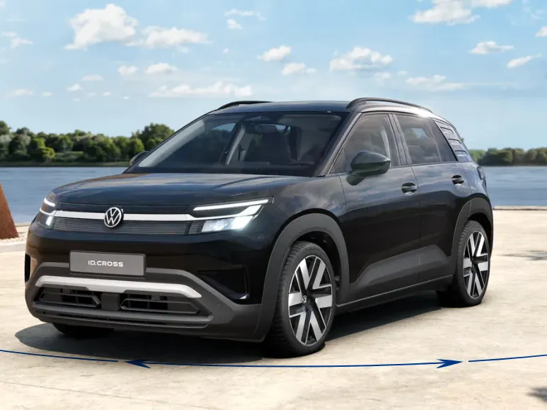 Volkswagen ID. Cross Style 52 kWh accu, 211 PK · Trekhaak, afneembaar · Zijruiten achter en achterruit getint ·