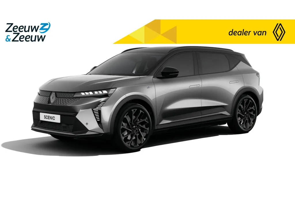Renault Scénic E-Tech EV87 long range esprit Alpine Nu 2X uit voorraad leverbaar met € 3.000,- Zeeuw en Zeeuw voorraadkorting | Financier uw Scenic tegen slechts 1,9% rente | Pack Advanced Drive Assist en Augmented Vision