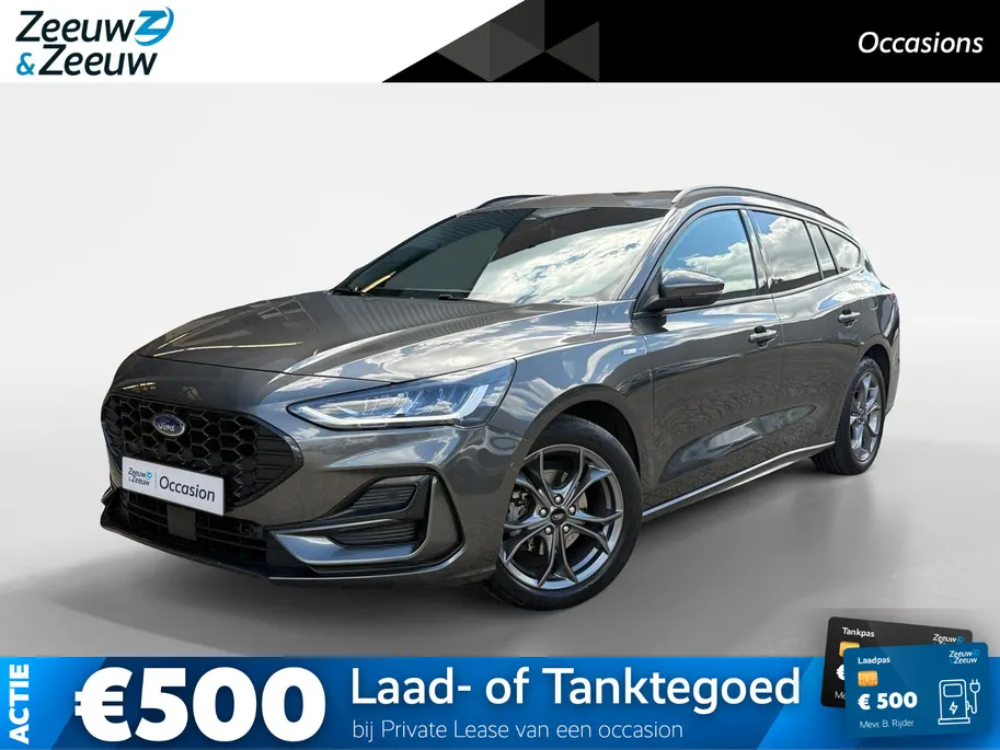 Ford Focus Wagon 1.0 EcoBoost Hybrid ST Line | Dealeronderhouden | NL Auto | Winter Pack |