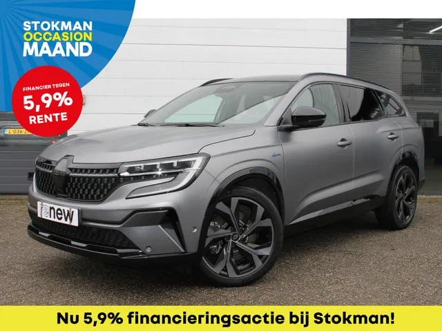 Renault Espace E-Tech full hybrid 200 PK esprit Alpine 7 persoons | 4 wielsturing | Stuurverwarming | Google Navigatie | Camera 360 | Achterklep elektrisch |